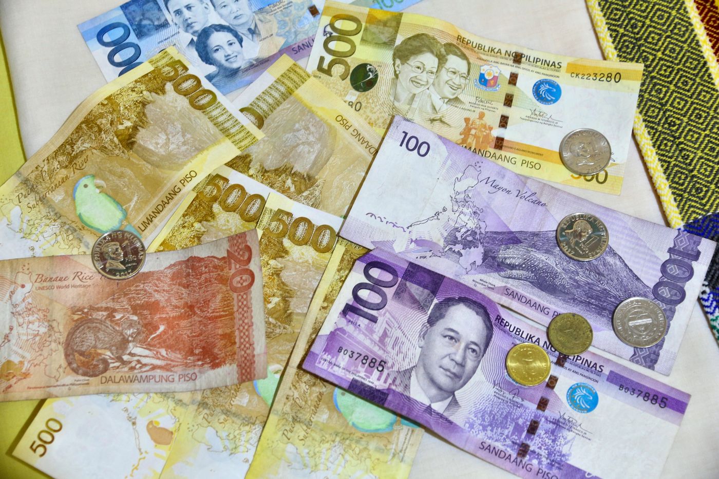 File:08 Philippine peso PHP currency, banknotes and coins of Philippine  money.jpg, Wikimedia Commons