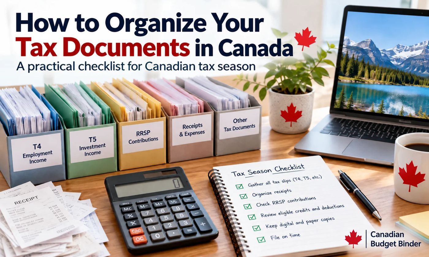 How to Organize Your Tax Documents in Canada