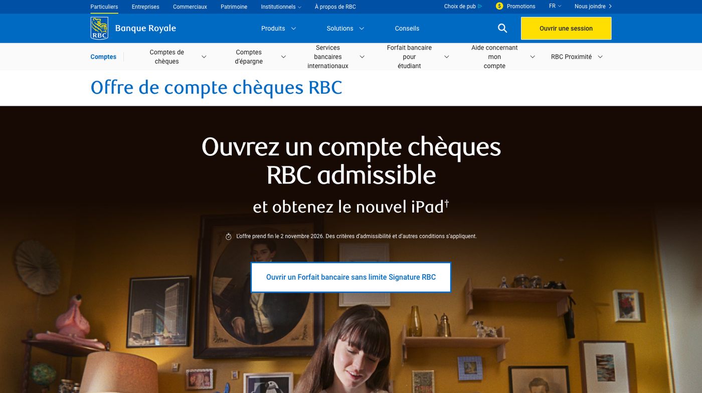 RBC iPad Offer: Get a $649 iPad Until November 2 | Milesopedia