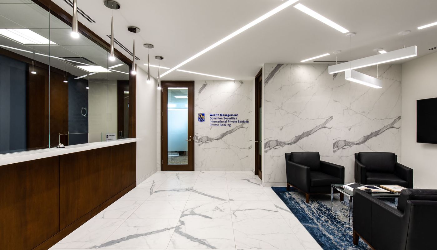 RBC Royal Bank | Office Space Interior Design | SGH Design Partners