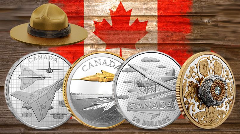 New Canadian Commemorative Coins Carry History and Culture
