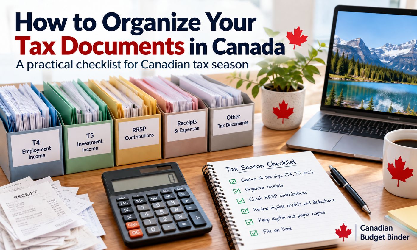How to Organize Your Tax Documents in Canada