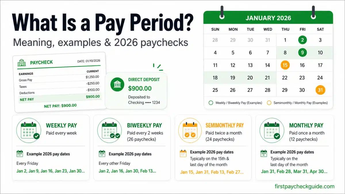 What Is a Pay Period? Meaning, Examples & 2026 Paychecks -