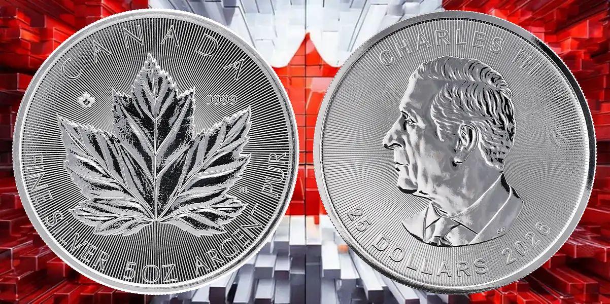 2026 5 oz Grand Maple Leaf Silver Bullion Coin