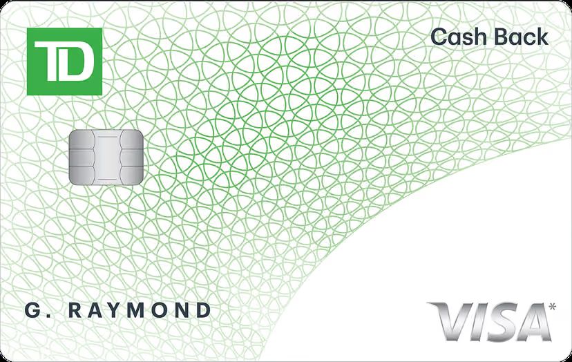 TD Cash Back Visa* Card | Milesopedia
