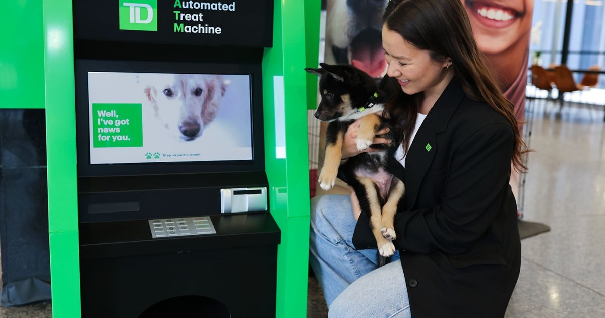 TD dog ATM | TD Stories
