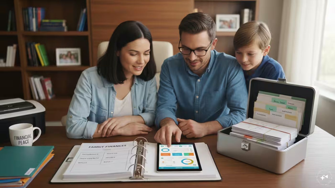 How to organise your financial documents for your family