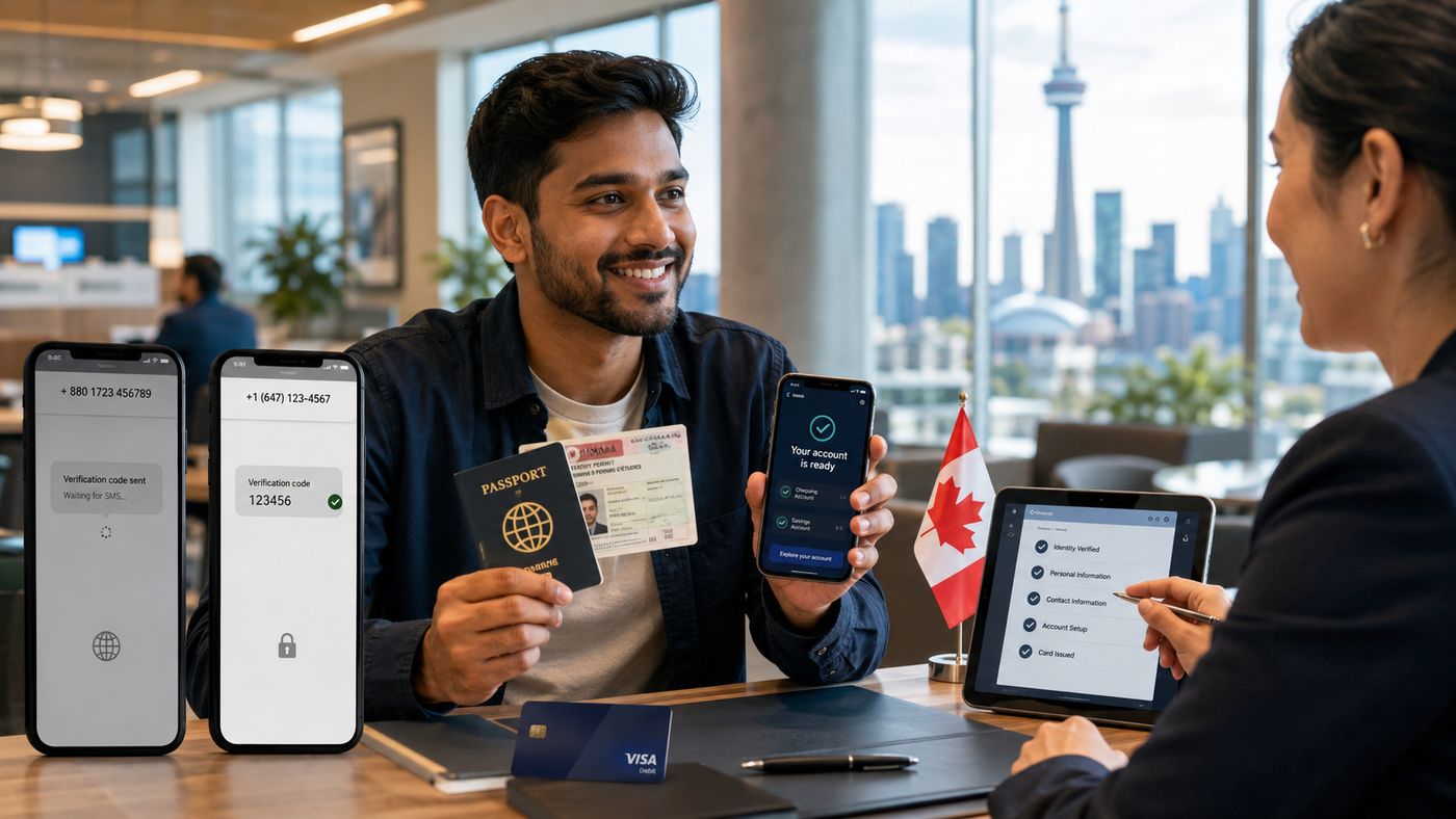 Do You Need a Canadian Number for a Bank Account?, Get Canada Sim
