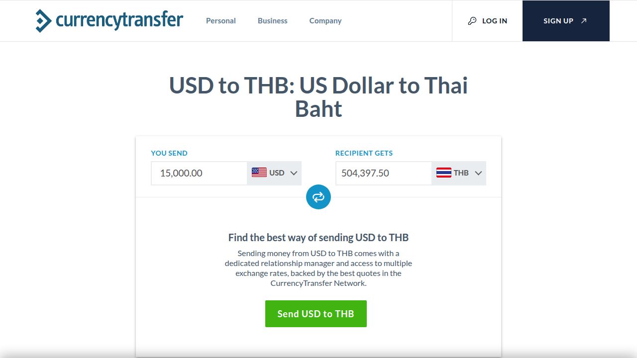 USD to THB: Convert US Dollar to Thai Baht