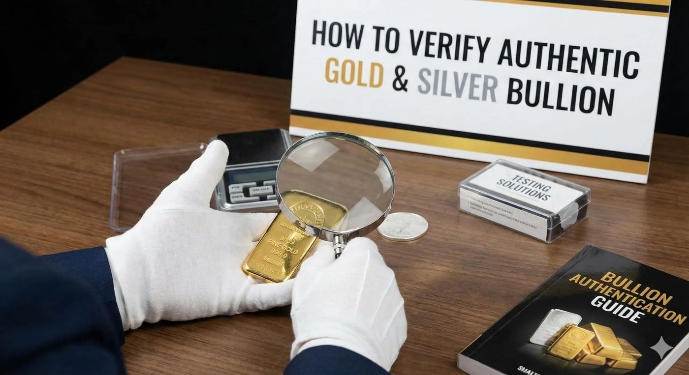 How to Verify Authentic Gold and Silver Bullion, CanAm Bullion