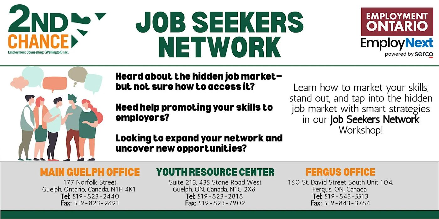 FREE Job Seekers Network Workshop Tickets, Wednesday, September 23 • 9:30  AM - 11:30 AM | Eventbrite