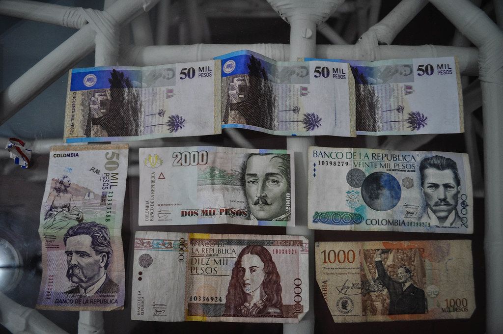 Colombian pesos | about 2,000 Colombian pesos = 1 US dollar | katiebordner  | Flickr