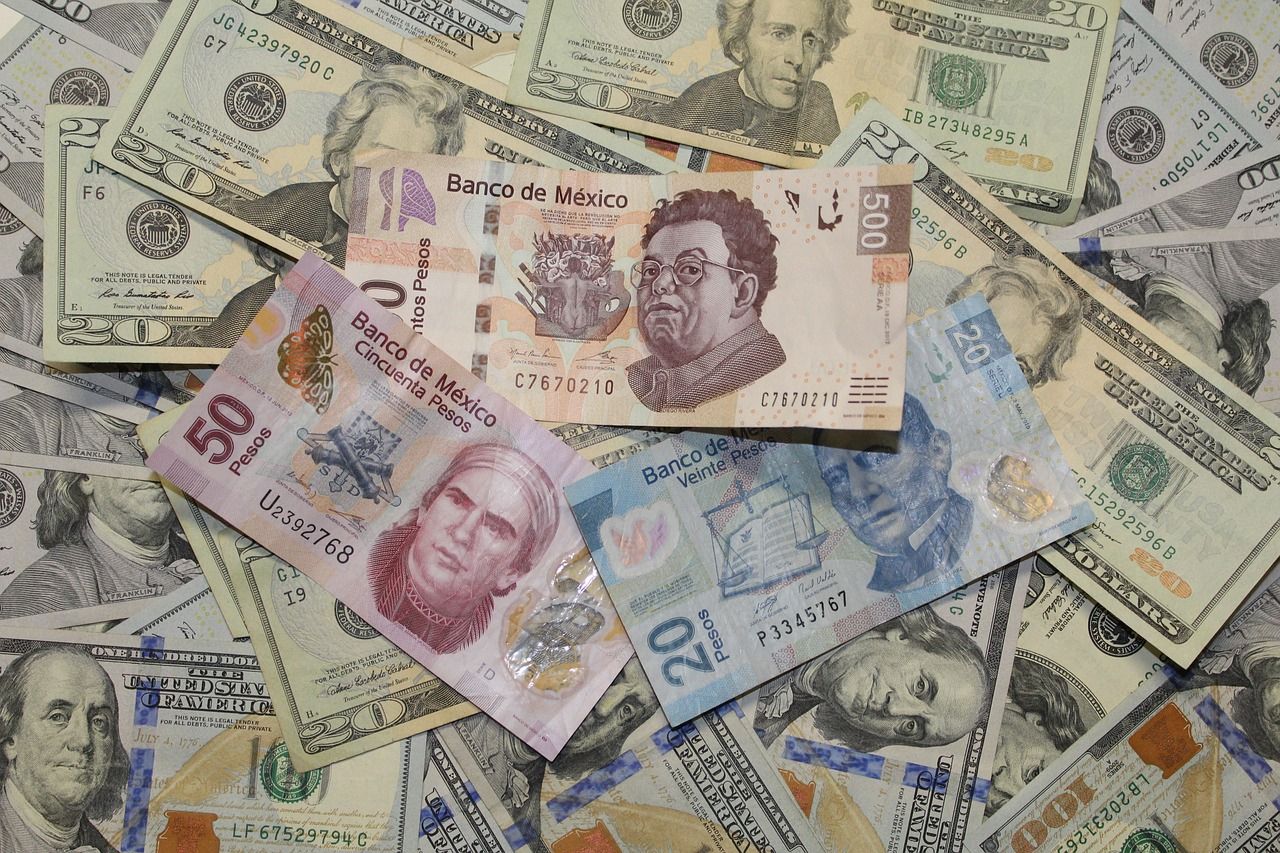 The Mexican peso has appreciated 20% relative to the U.S. dollar ...