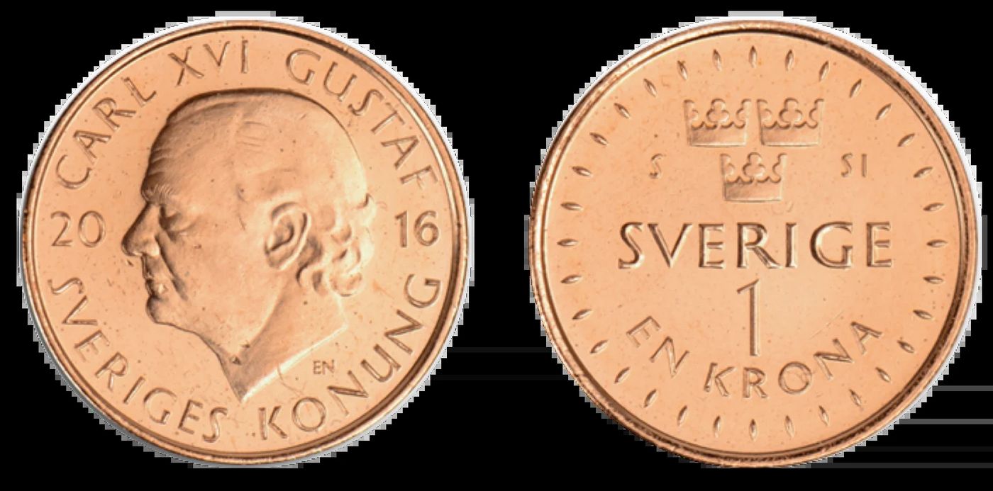 1-krona coin | Sveriges Riksbank