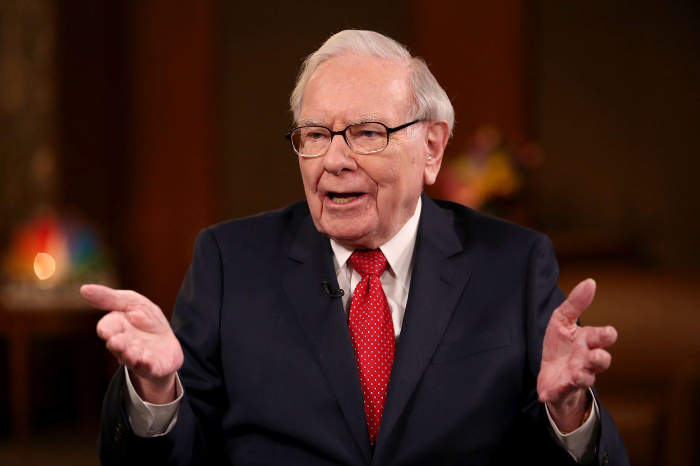Warren Buffett autographed portrait raised thousands for charity