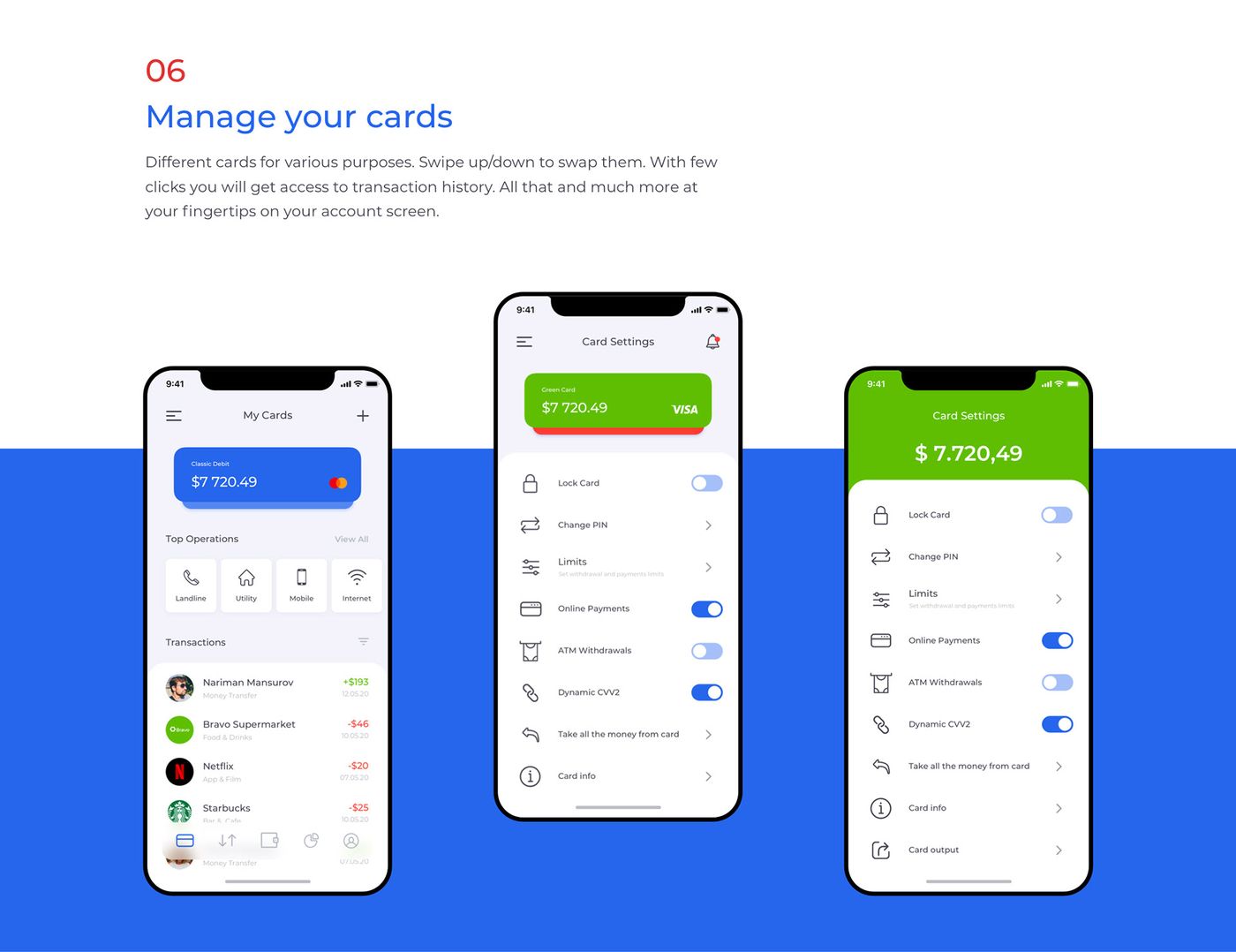Digital Bank, Mobile Banking App UX/UI (6) | Images :: Behance
