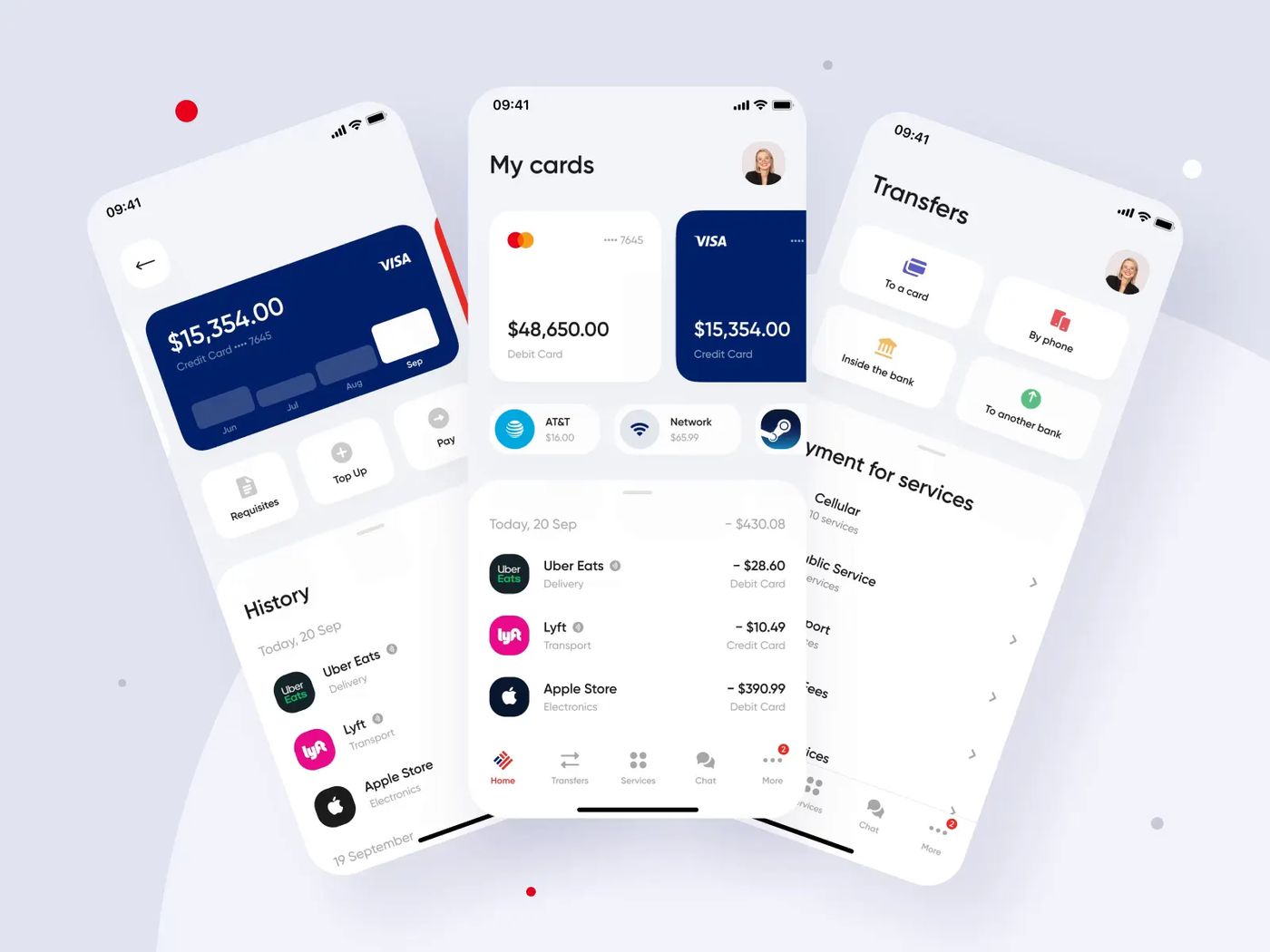 Bank of America | Online Banking Mobile App Concept by Dmitry ...