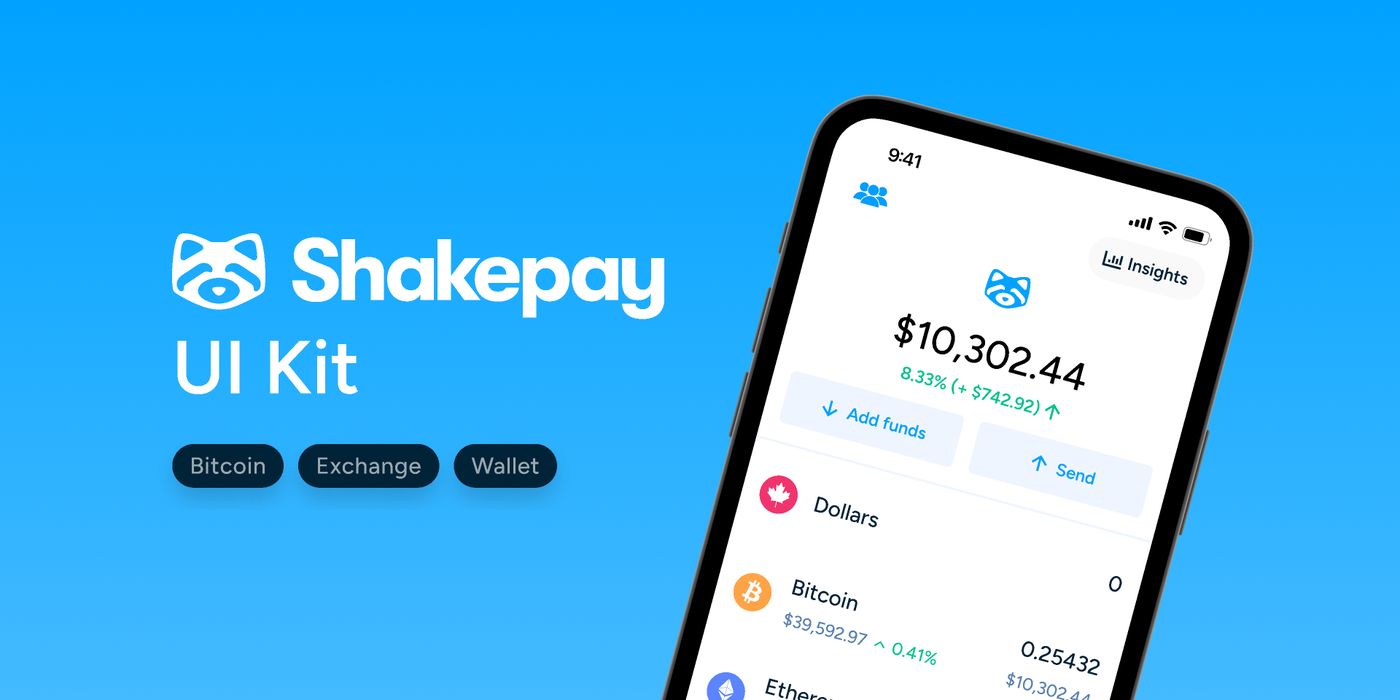 Shakepay, UI Kit | Figma